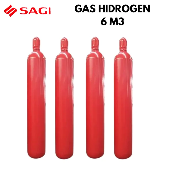 Gas Hidrogen 6 m³ untuk Hidrogenasi dan Chemical Processing by SAGI