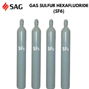 Gas Sulfur Hexafluoride SF6 Gas Industri 