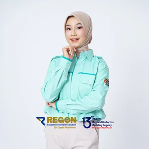 Setelan Seragam Kerja Custom (Kemeja & Celana) Produksi Profesional