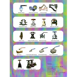 Stainless steel and carbon steel valves