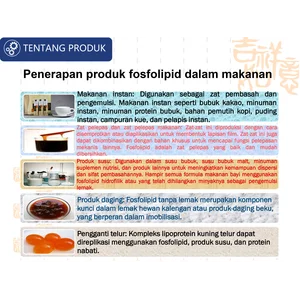 Emulsifier Pengemulsi penstabil makanan Lesitin Kedelai Lesitin Bunga Matahari Non-GMO Lesitin cair standard pangan