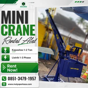 Rental Sewa Mini Crane Denpasar 1 - 2 Ton 0851-3479-1957