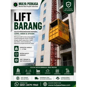 Sewa Lift Barang 1 - 4 Ton Serang WA 0851-3479-1960