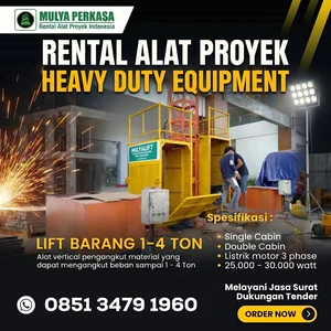 Sewa Lift Barang 1 - 4 Ton Denpasar  WA 0851-3479-1960