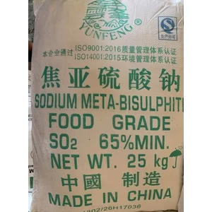 Sodium Metabisulfite Food Grade Yunfeng - Natrium Metabisulfit SO2 65% Min (25 kg)