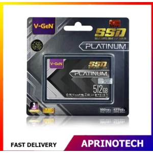 SSD V-GEN 512GB SATA 3 VGEN SSD Platinum Internal Solid State Drive - Aprinotech