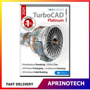 TurboCAD 2024 Platinum Lifetime – Aprinotech