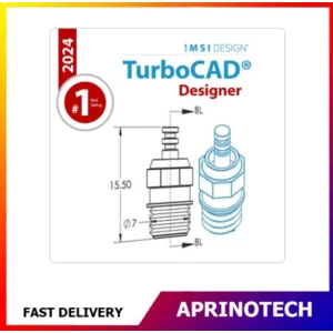TurboCAD 2024 Designer Lifetime - Aprinotech