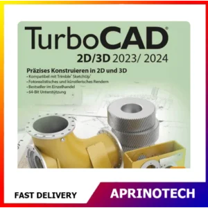 TurboCAD 2D/3D 2023/2024 - Aprinotech