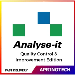 Analyse-it Quality Control & Improvement Edition Single User Perpetual License with 1 Year Maintenance - Aprinotech