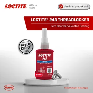 LOCTITE 243 Threadlocker (Lem Baut Berkekuatan Sedang)