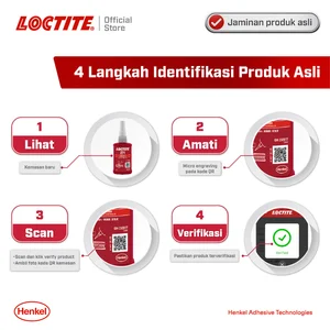 Henkel LOCTITE 271 Threadlocker Lem Baut - 50 ml