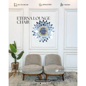 Sofa single kaki kayu 75x70x80 cm - WA: 082337158755 - Mr. Furniture Design