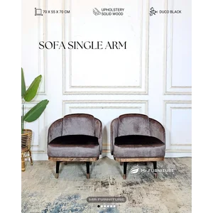 Sofa single plat rosegold - WA: 082337158755 - Mr. Furniture Design
