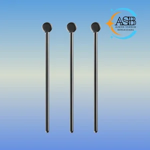 Batang Pengaduk Kaca Diameter 6 mm panjang 20 cm isi 3 pcs Alat Laboratorium Air