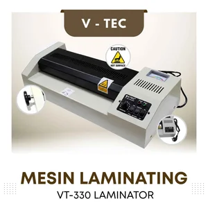 MESIN LAMINATING V-TEC 330 / LAMINATOR WITH HANDEL A3 / ORIGINAL