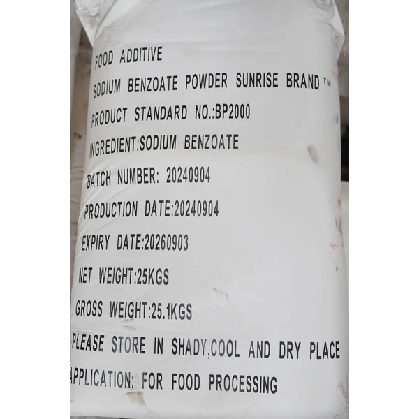 Sodium Benzoate Sunrise Food Grade