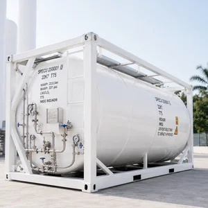 T75 ISO Tangki Cryogenic untuk LOX LIN LAR dan LCO2