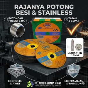 Batu Gerinda Potong WD 4” Mata Gerinda Cutting Wheel A60 T41 Abrasive dan Produk Abrasive