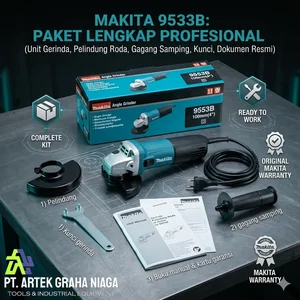 Mesin Gerinda Tangan Makita 9553B Angle Grinder 4"
