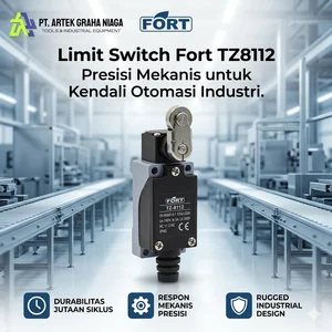 Limit Switch Fort TZ8112 Horizontal Steel Roller Plunger