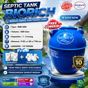 Septic tank BIORICH - 500 liter/Spiteng Kualitas Tinggi biofil biotech Tipe BSR Volume 500 L/Sepiteng Modern