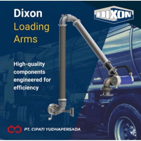 Dixon Loading Arm Sistem Transfer Fluida Tangki Industri Otomatis