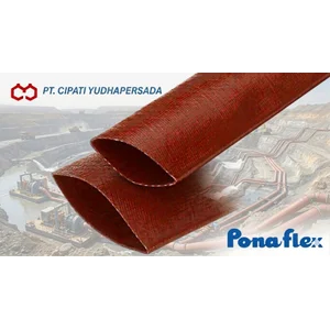 Ponaflex Selang Layflat Selang Discharge Industri untuk Kondisi Ekstrem