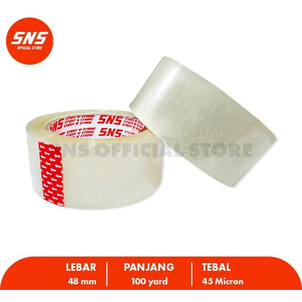 LAKBAN BENING / COKELAT 2 INCH (48MM) 100 YARD