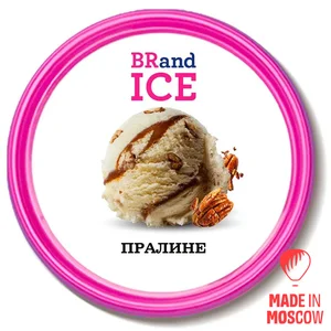  Ice cream praline dengan pint dan kacang kenari by BRandICE