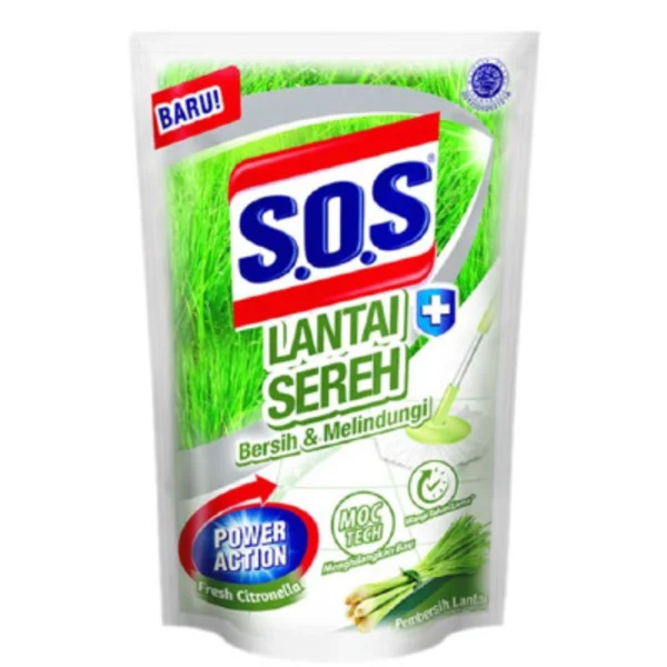 Cairan Pembersih Lantai SOS 675ml