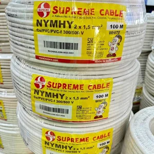 Kabel Listrik NYMHY Supreme 2x1.5 roll 100 meter