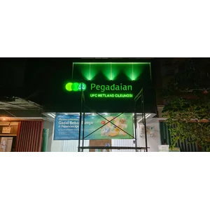 Huruf Timbul Akrilik Galvanil LED Backlite Branding UMKM