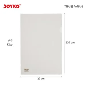 Map L / Clear Holder Bening Joyko A4 