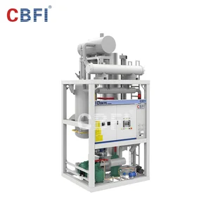 Mesin Es Tube / Kristal CBFI TV100 - Kapasitas 10 Ton/Hari (Desain Terintegrasi)