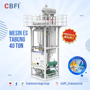 Mesin Es Tube / Kristal 40 Ton/Hari CBFI TV400 – Integrated Design Tube Ice Machine