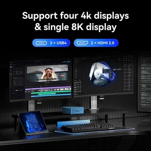 GEEKOM IT12 MAX Mini PC - Intel Ultra 5 RAM 16GB/500GB SSD Windows 11 Pro Garansi 3 Tahun - 16GB/500GB SSD