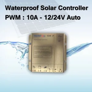 Mppt Solar Charge Controller Jwb Waterproof Pwm 10A