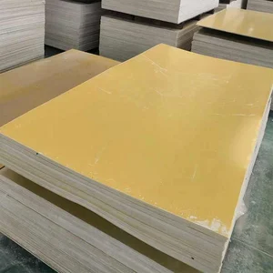 Epoxy Resin Sheet Kuning Lembaran Isolasi Listrik Tahan Panas