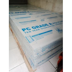 Polycarbonate Sheet Solid Plastik Lembaran Transparan untuk Industri