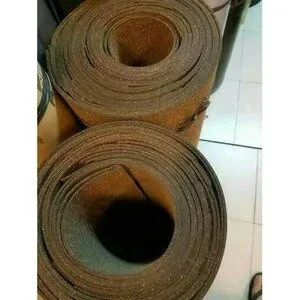 Rubber Packing Cork Sheet Karet Gabus Lembaran Tebal 1mm untuk Gasket Industri