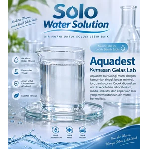 Aquades Berkualitas Ph dan TTDS Stabil Solo