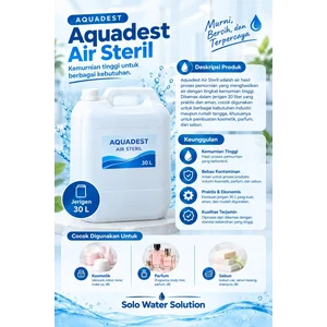 Jual  Aquadest Air Steril Semarang