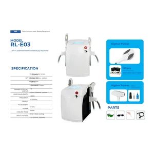 OPT SHR IPL Renlang RL-E03 DPL Hair Removal Multifungsi