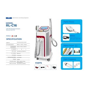 OPT SHR IPL Renlang RL-C16 DPL Hair Removal Multifungsi