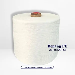Benang PE (Polyester) 20s Kualitas Industri - PT Agung Sejahtera Sidoraharjatex