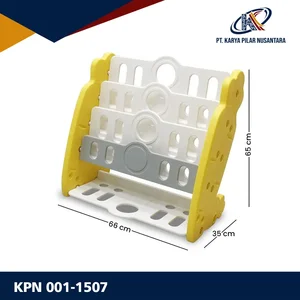 Three-Tier HDPE Children’s Bookcase Rak Kamar Anak KPN 001-1507 size 66 x 35 x 65 cm
