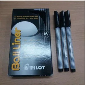 Pulpen dan Pensil Pilot Balliner Hitam 0.8