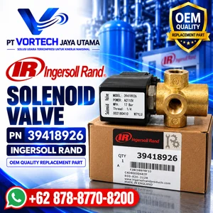 Solenoid Valve PN 39418926 – Ingersoll Rand Screw Air Compressor