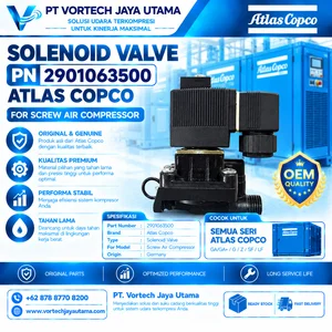 SOLENOID VALVE 2901063500 ATLAS COPCO Valve Complete Screw Air Compressor